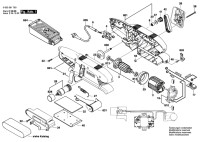 Bosch 0 603 391 766 PBS 7 AE Belt Sander 230 V / GB Spare Parts PBS7AE